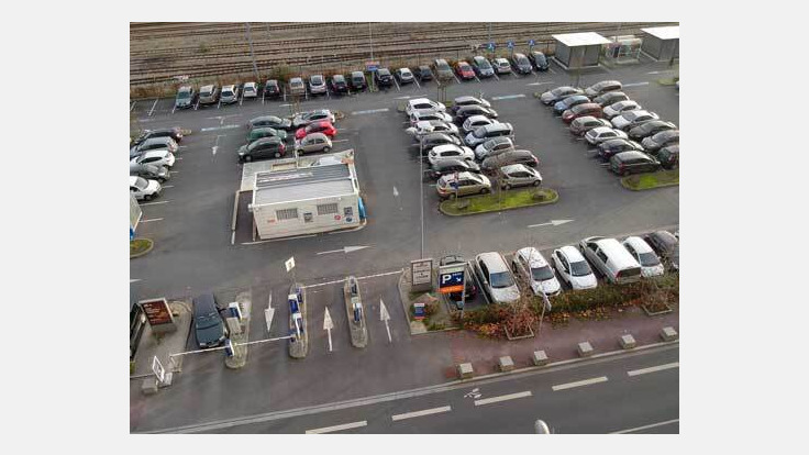 Parking Officiel EFFIA GARE DE CAEN (Extérieur)