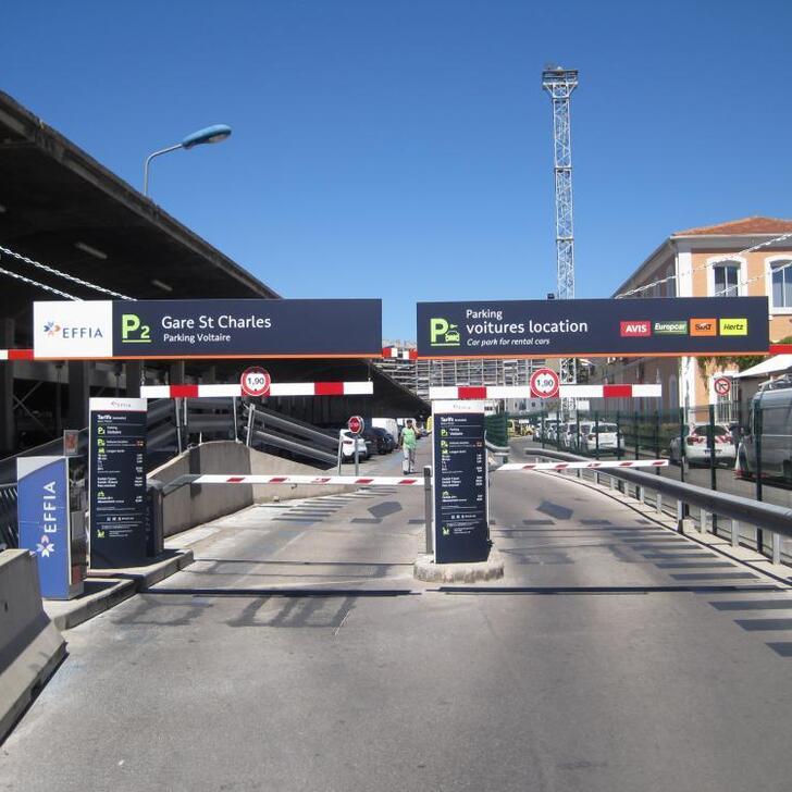 Parking Officiel EFFIA GARE DE MARSEILLE SAINT-CHARLES P2 (Extérieur) Marseille