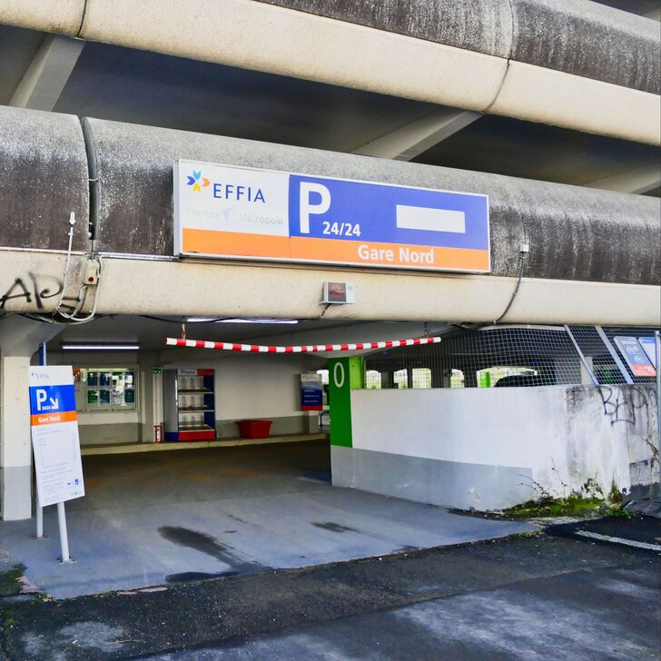 Parking Officiel EFFIA GARE DE NANTES CHATEAU (Extérieur) Nantes