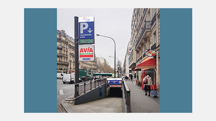 Parking Public SAEMES HAUSSMANN BERRI (Couvert) Paris