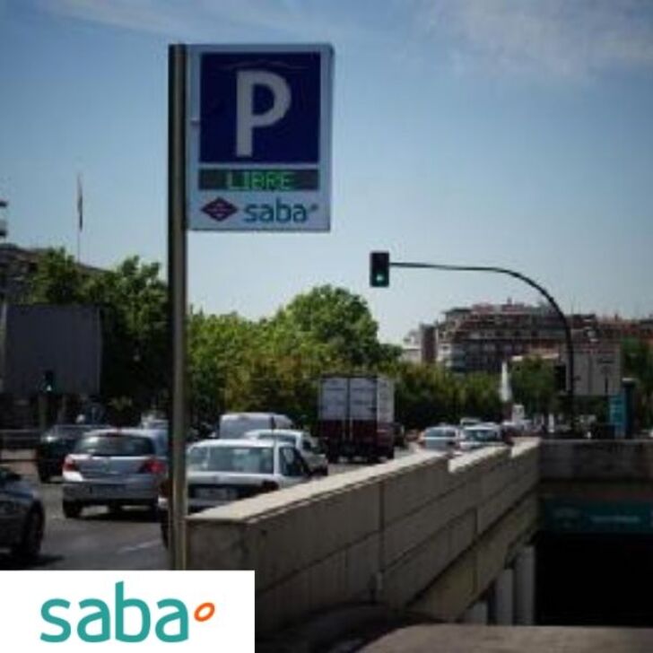 Parking Public SABA METRO NUEVOS MINISTERIOS Tarifs réguliers (Couvert) Madrid