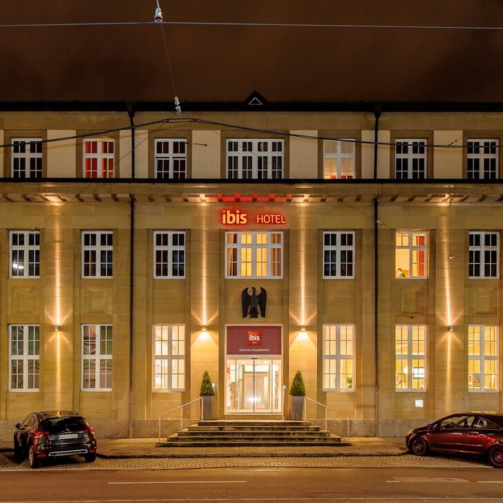 Parking Hôtel IBIS KARLSRUHE HAUPTBAHNHOF (Extérieur) Karlsruhe