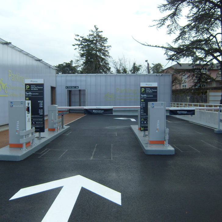 Parking Officiel EFFIA GARE DE THONON-LES-BAINS (Couvert) Thonon-les-Bains