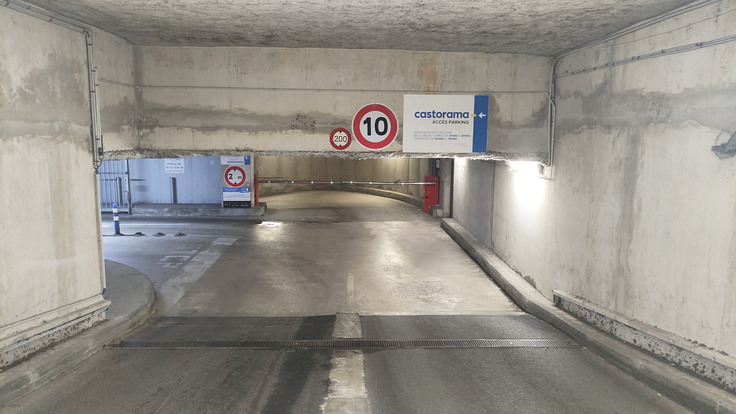 Barrière Parking Public APS CASTORAMA (Couvert)