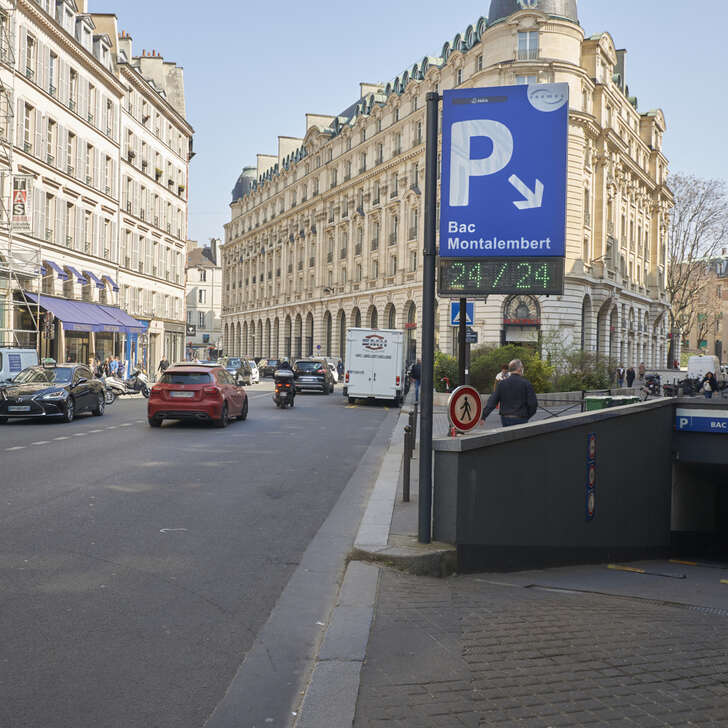 SAEMES BAC MONTALEMBERT Public Car Park (Covered) Paris