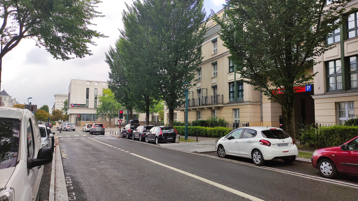 Parking côté rue Parking Hôtel ADAGIO MARNE-LA-VALLÉE VAL D'EUROPE (Couvert)
