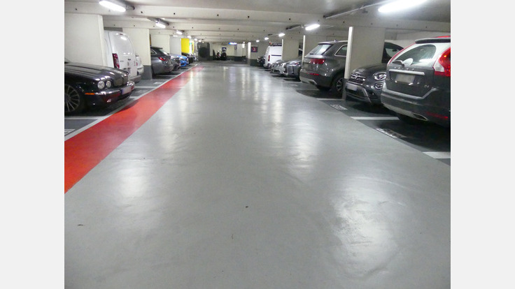 Couloir Parking Public INDIGO WAGRAM COURCELLES (Couvert)