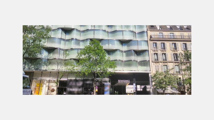 Devanture RENAISSANCE PARIS ARC DE TRIOMPHE HOTEL Hotel Car Park (Covered)